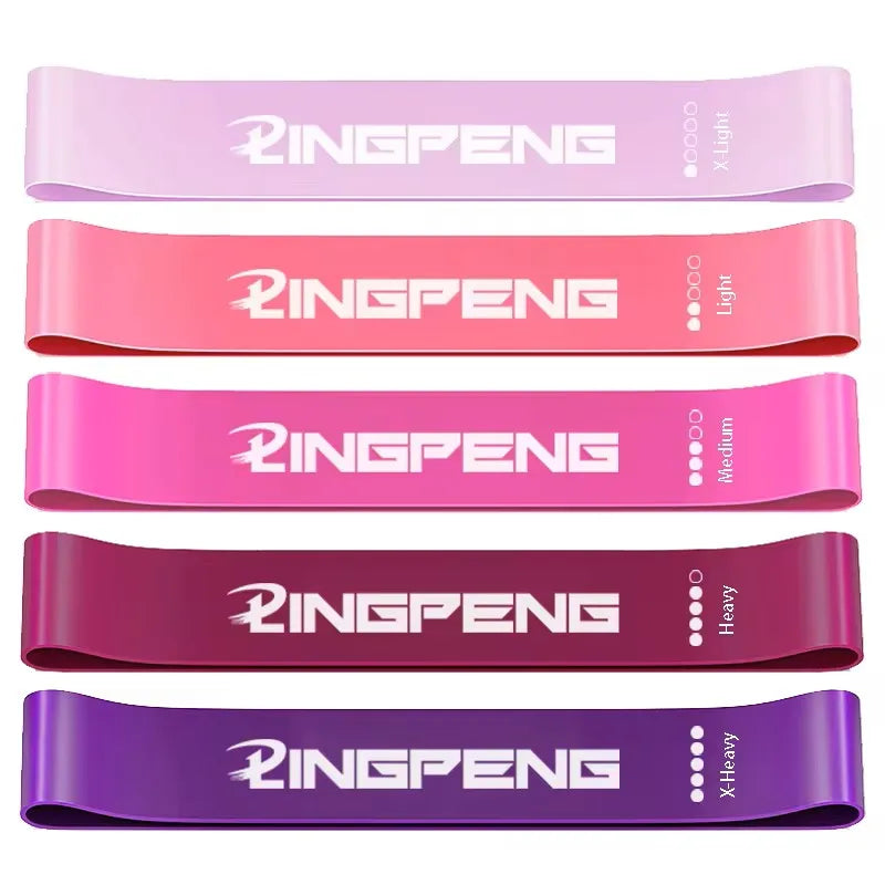 Kit 5 Elásticos de Resistência FitCasa