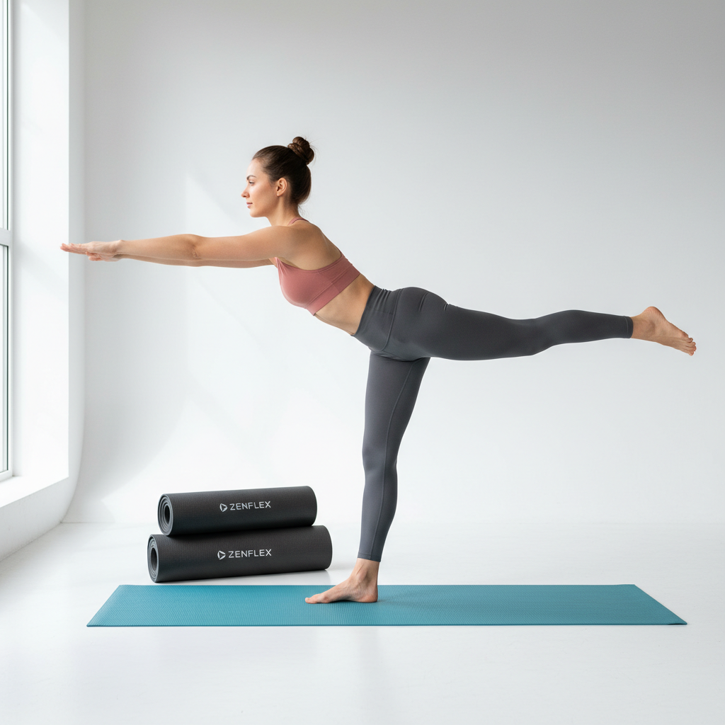 Tapete de Yoga/Fitness Económico FitCasa